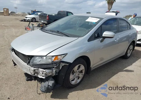 2015 Honda Civic Lx из США, поврежденный, VIN 19XFB2F5XFE273689